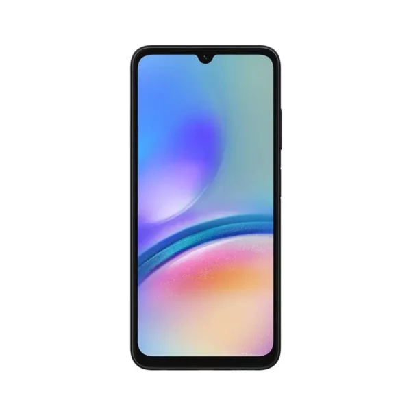 Celular Samsung Galaxy A05S 128GB vista frontal, distribuido por Teytel, agente comercial autorizado de Claro en Colombia