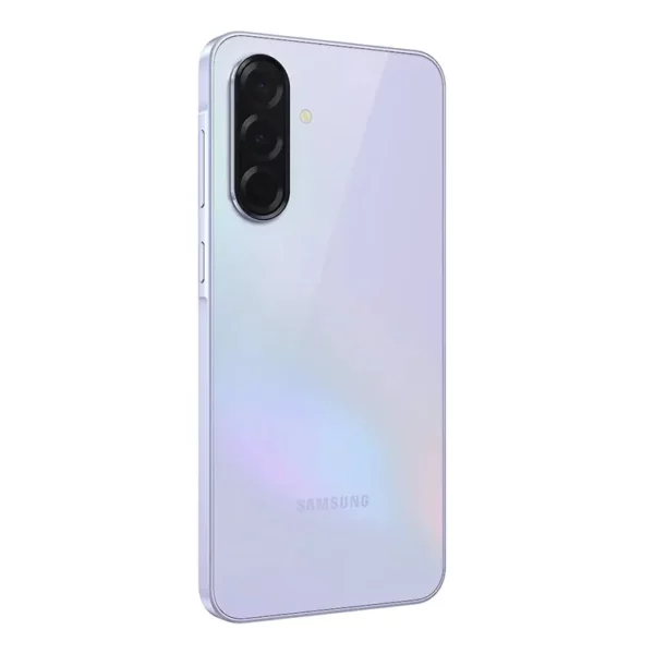 Celular Samsung Galaxy A36 256GB vista lateral, distribuido por Teytel, agente comercial autorizado de Claro en Colombia