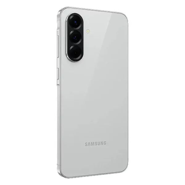 Celular Samsung Galaxy A56 256GB vista lateral, distribuido por Teytel, agente comercial autorizado de Claro en Colombia