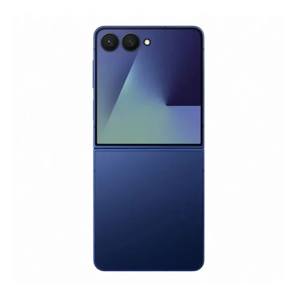 Celular Samsung Galaxy Z Flip 7 256GB vista trasera, distribuido por Teytel, agente comercial autorizado de Claro en Colombia