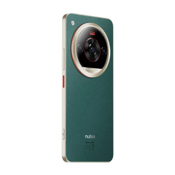 Celular Zte Nubia Focus 2 Ultra 5G 256GB vista lateral, distribuido por Teytel, agente comercial autorizado de Claro en Colombia