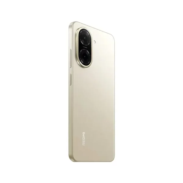 Celular Xiaomi Redmi A5 128GB vista lateral, distribuido por Teytel, agente comercial autorizado de Claro en Colombia