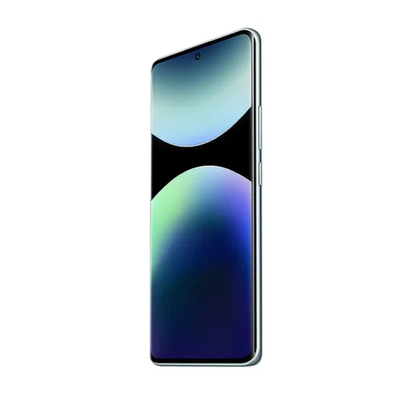 Celular Xiaomi Redmi Note 14 Pro 256GB vista frontal, distribuido por Teytel, agente comercial autorizado de Claro en Colombia