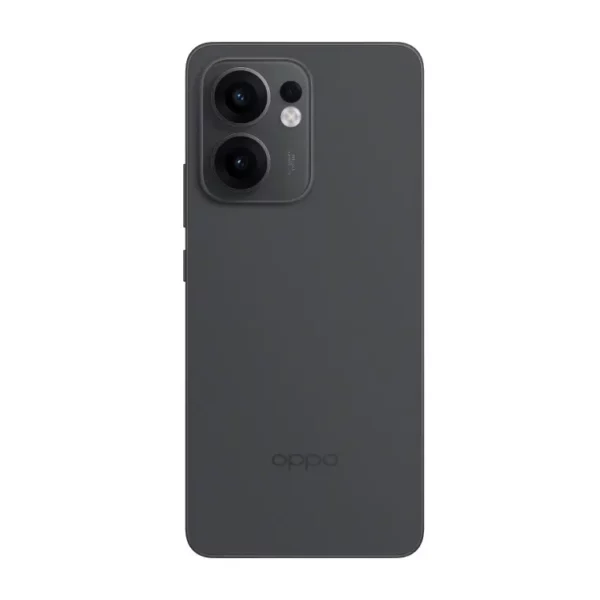 Celular Oppo Reno13F 512GB vista trasera, distribuido por Teytel, agente comercial autorizado de Claro en Colombia