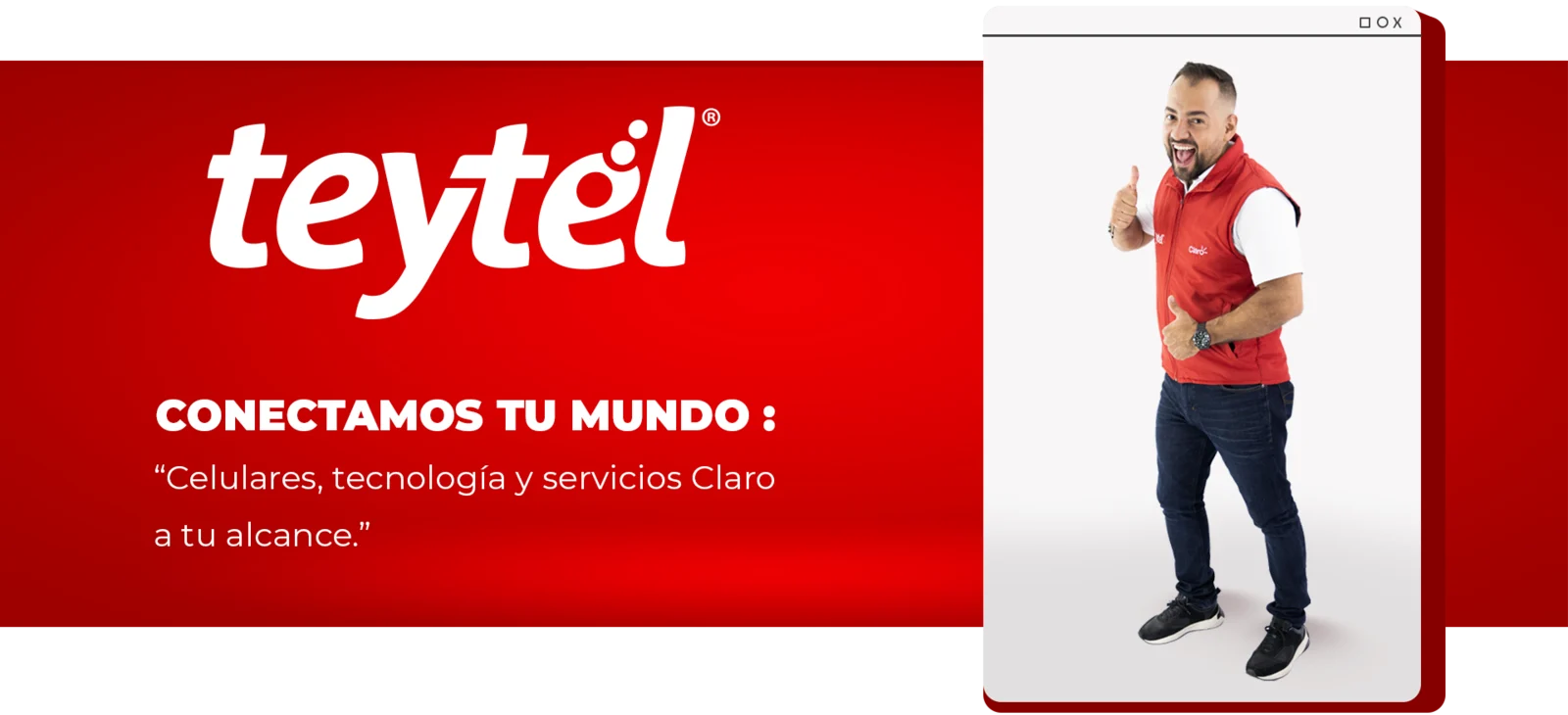Asesor de Teytel, distribuidor autorizado de Claro en Colombia, conectando tecnología y servicios móviles