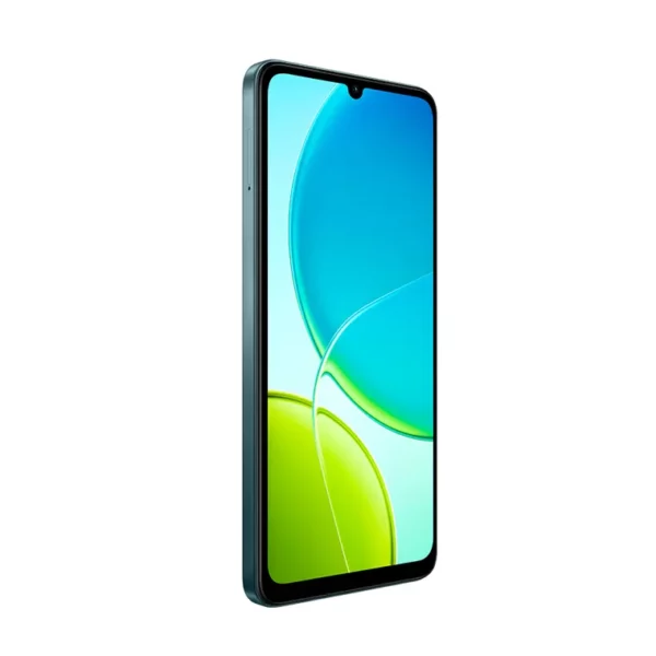 Celular Vivo Y04 256GB vista lateral, distribuido por Teytel, agente comercial autorizado de Claro en Colombia