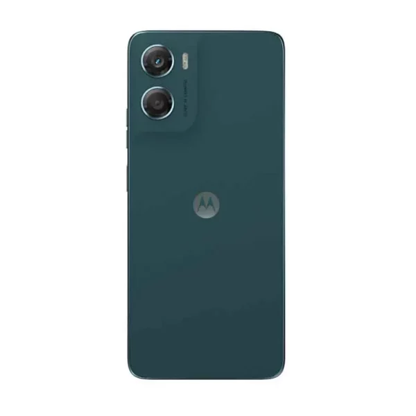 Vista trasera del celularMotorola Moto G06 128GB mostrando su cámara posterior de alta resolución, distribuido por Teytel, agente autorizado de Claro Colombia, con garantía oficial.
