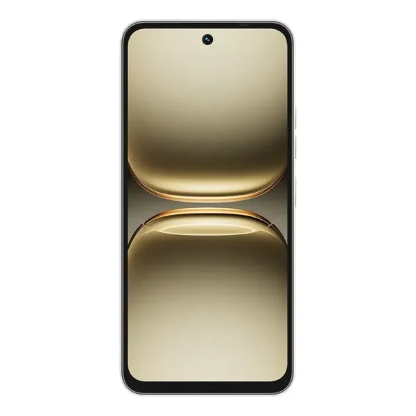 Vista frontal del celular Tecno Spark Go 2 256GB con pantalla amplia y diseño premium, smartphone distribuido por Teytel, agente autorizado de Claro Colombia, con garantía oficial.