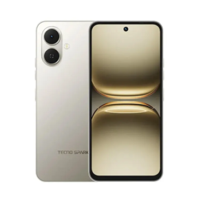 Vista frontal y trasera del celular Tecno Spark Go 2 256GB con diseño moderno y cámara avanzada, smartphone distribuido por Teytel, agente autorizado de Claro Colombia, con garantía oficial.